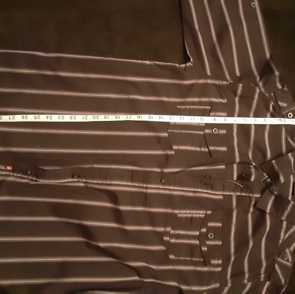 Men's Bl/Gray/Wht Shirt - Picture 5 of 10